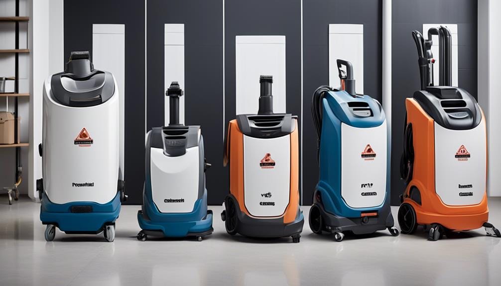 powerful industrial vacuum cleaners